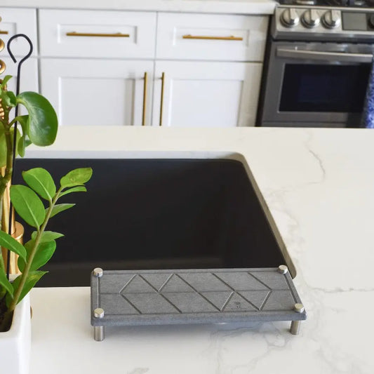 Quick Dry Diatomite Sink Caddy | Me Mother Earth