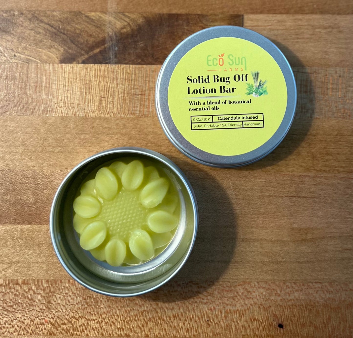 Solid Lotion Bar | Eco Sun Farms