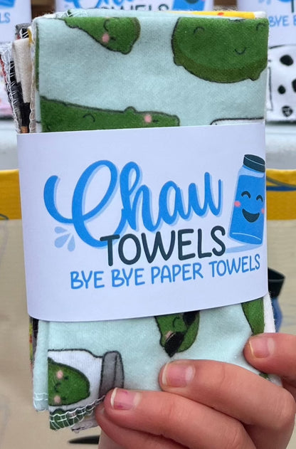 Chau Towels | Bye Bye Paper Towels!