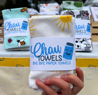 Chau Towels | Bye Bye Paper Towels!