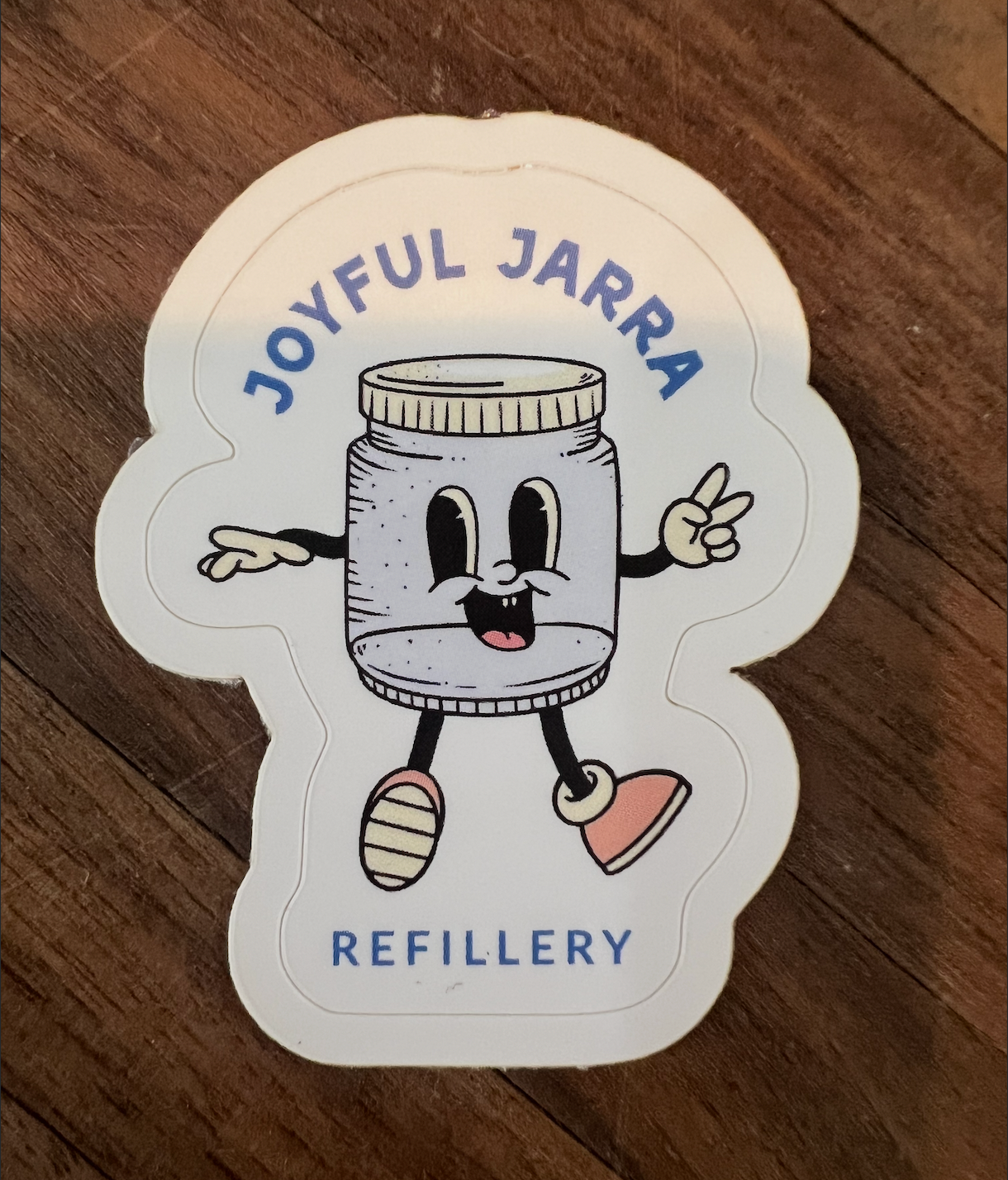Joyful Jarra sticker