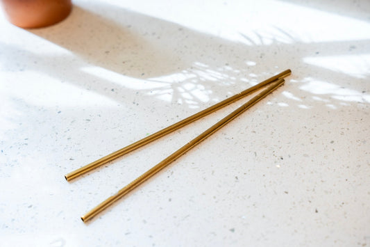 Stainless Steel Straw | Gold