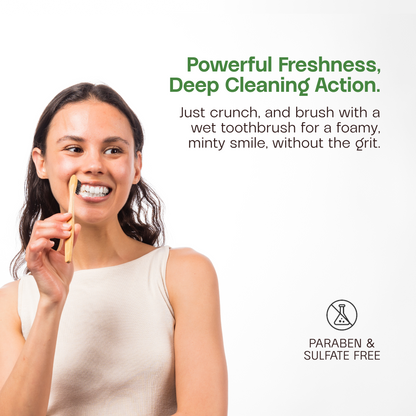 Mint Toothpaste Tablets in Tin | Fluoride | Kaylaan