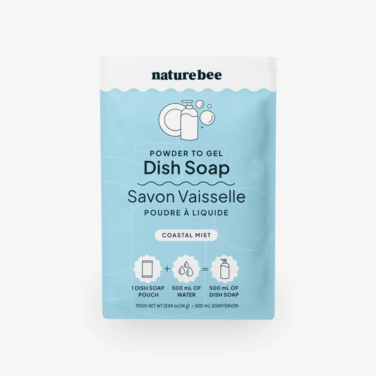 Powder to Gel Dish Soap