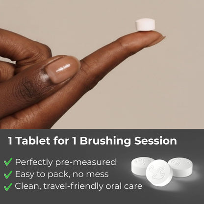 Fluoride Toothpaste Tablets | 1-Month | Tidalove
