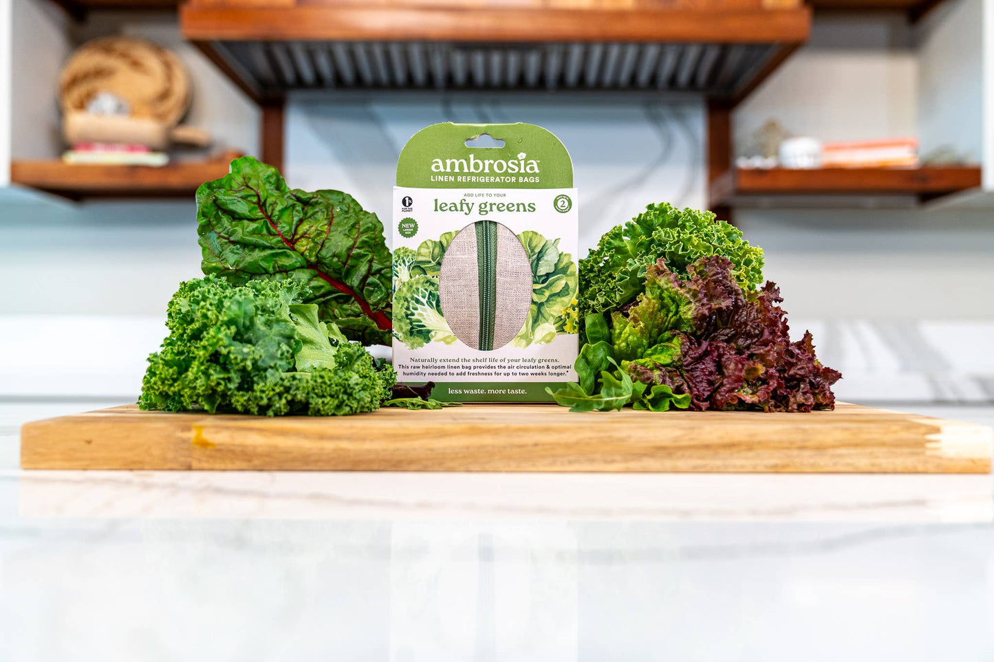Reusable Linen Bag for Leafy Greens | Ambrosia