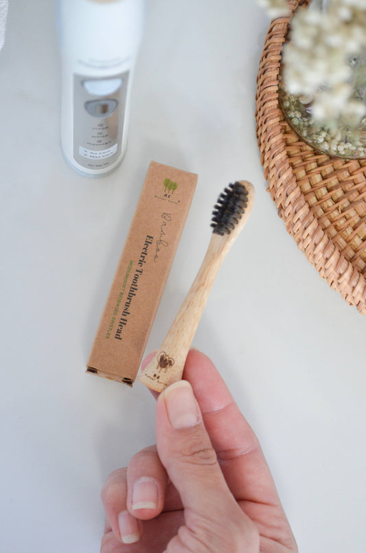 4-Pack Bamboo Electric Toothbrush Heads | Sonicare Compatible