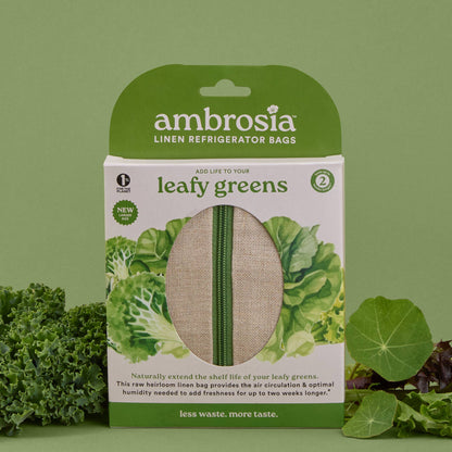 Reusable Linen Bag for Leafy Greens | Ambrosia