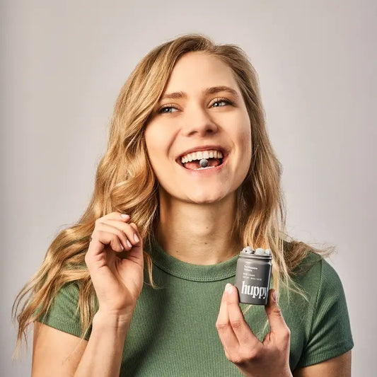 Huppy Toothpaste Tablets | Charcoal Mint
