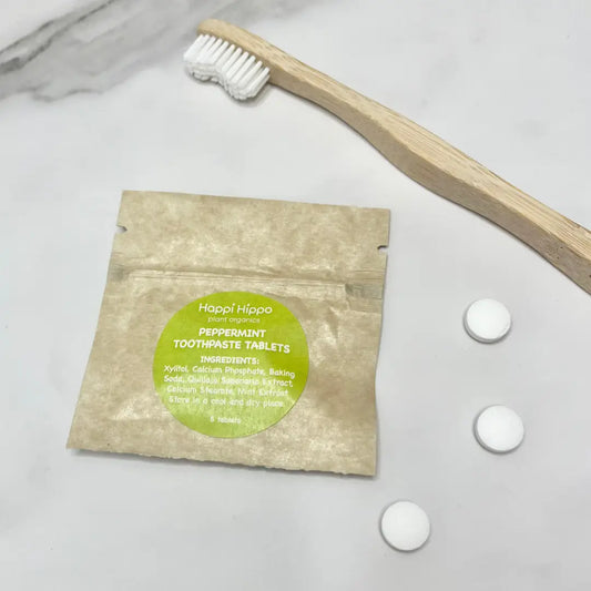 Trial-size Peppermint Toothpaste Tablets