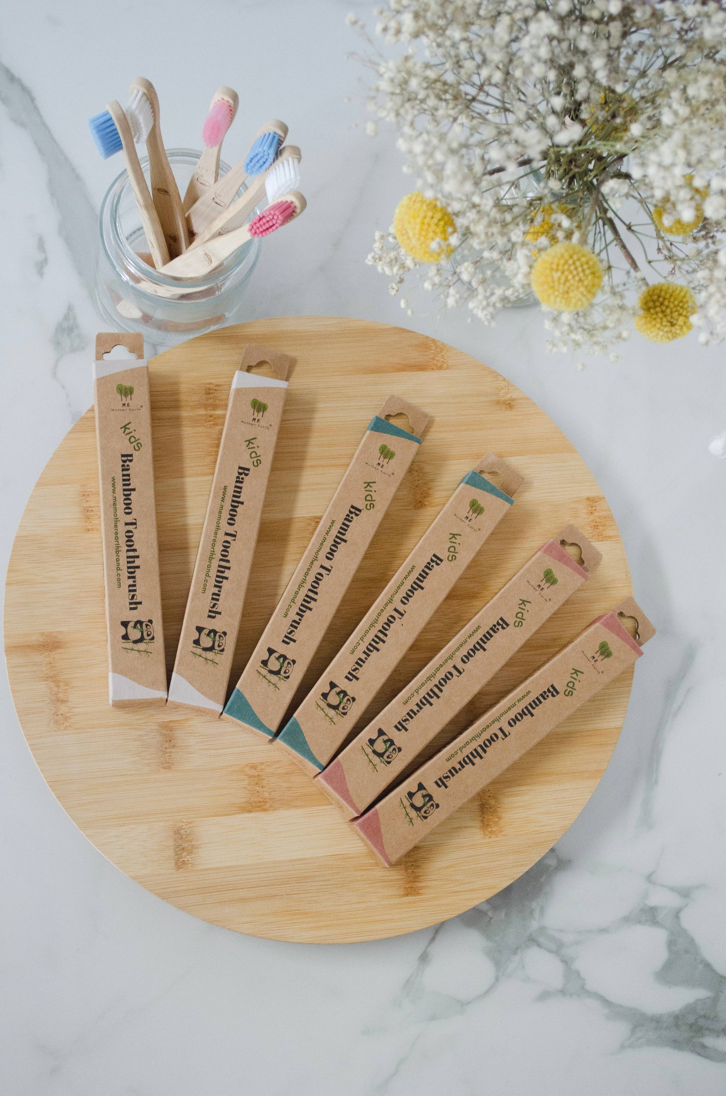 Kids Bamboo Toothbrush | Compostable