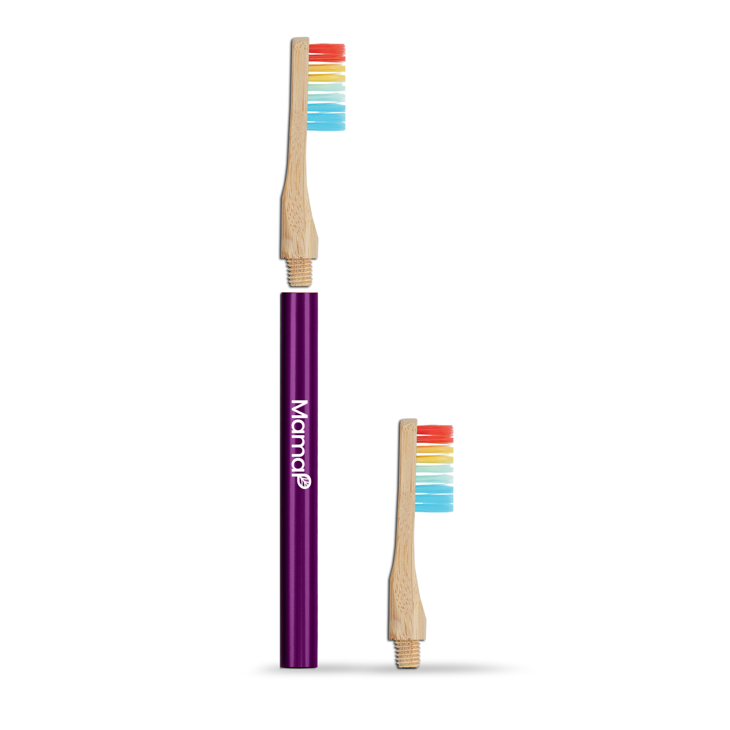 MamaP | Aluminum Toothbrush + 1 Replaceable Head