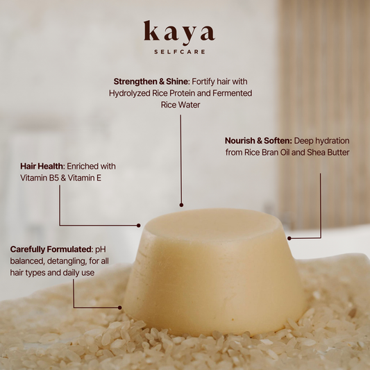 Rice Conditioner Bar | Kaya Selfcare