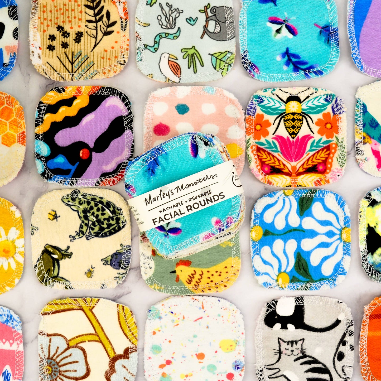 Facial Rounds | 10-pack | Surprise Prints