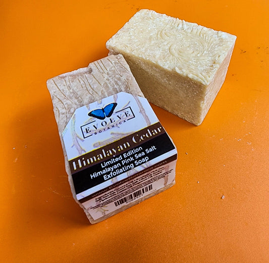 Evolve Botanica Soap | Himalayan Cedar Pink Salt