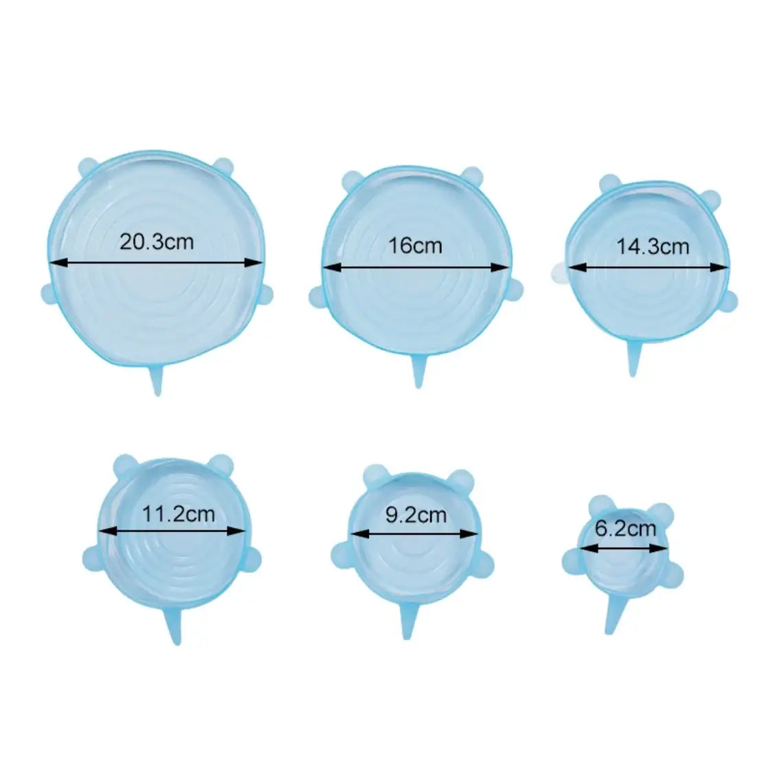Food Covers | Silicone Lids | Zefiro