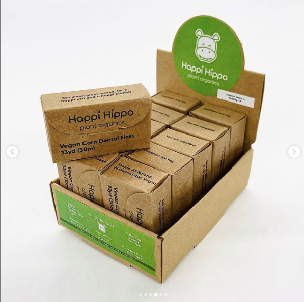 Vegan Dental Floss in Biodegradable Box (33 yds)