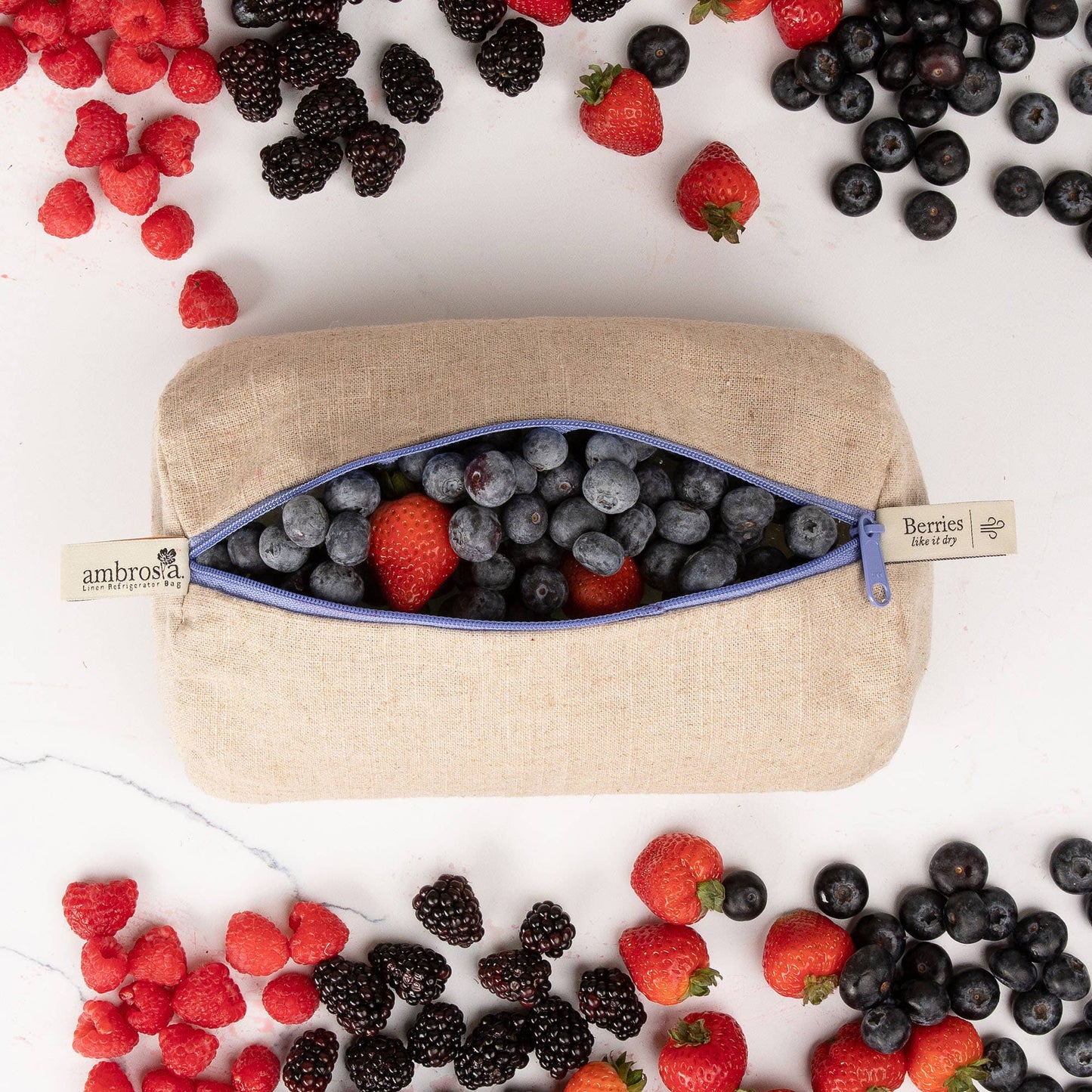Reusable Linen Bag for Berries | Ambrosia